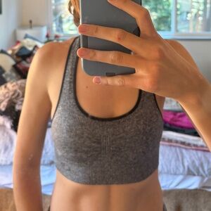 Black Medium Support Sports Bra